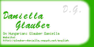 daniella glauber business card